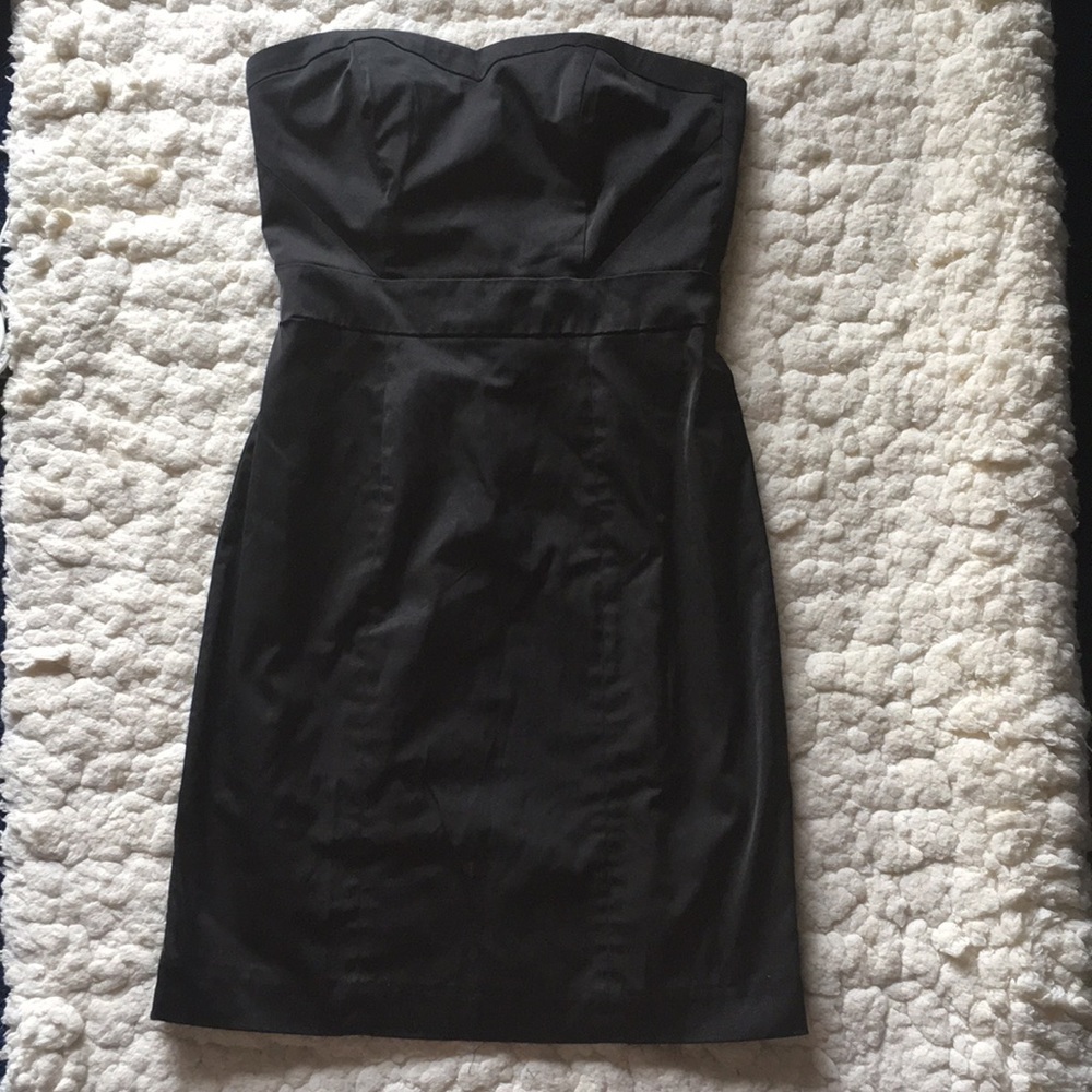 black long sleeve satin mini dress Vivian Halter and a flattering tie Mamma Slaying in Black, Size:S = 15 StyleNumber:1244-BK